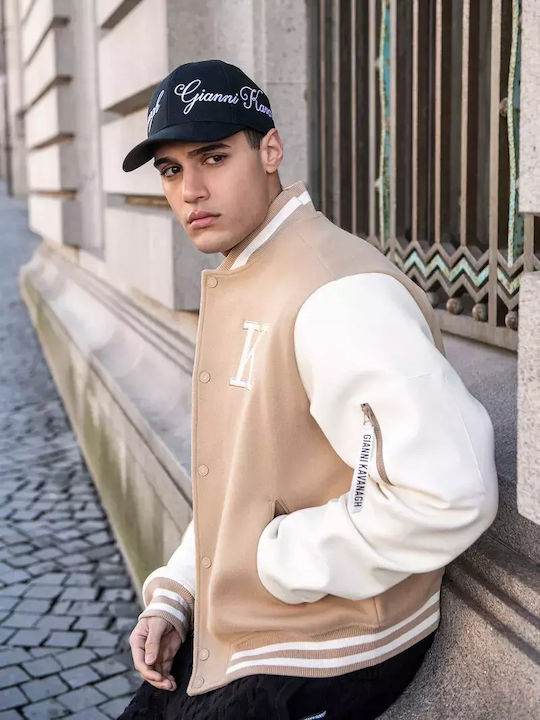 College Jacket Beige