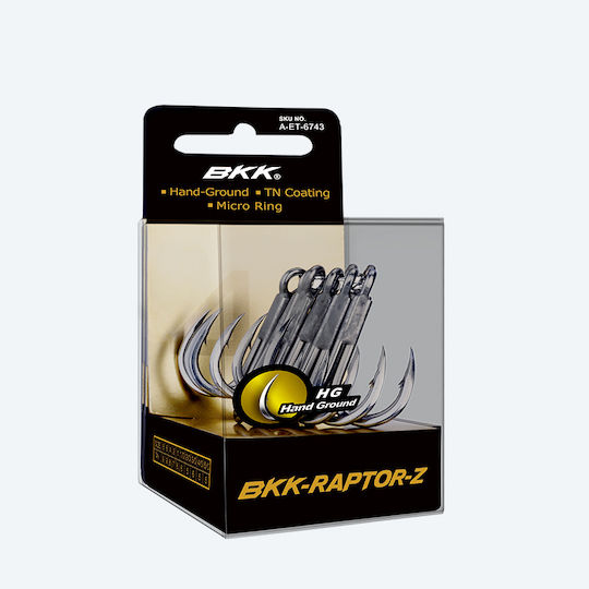 Bkk Raptor Z Stringer Tremble No8 Up to 5/0 Absolute Durability & Penetration Extreme Fishing Conditions 4