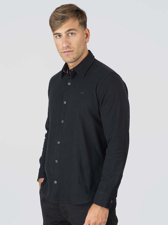 Long-sleeved Shirt Blue Black