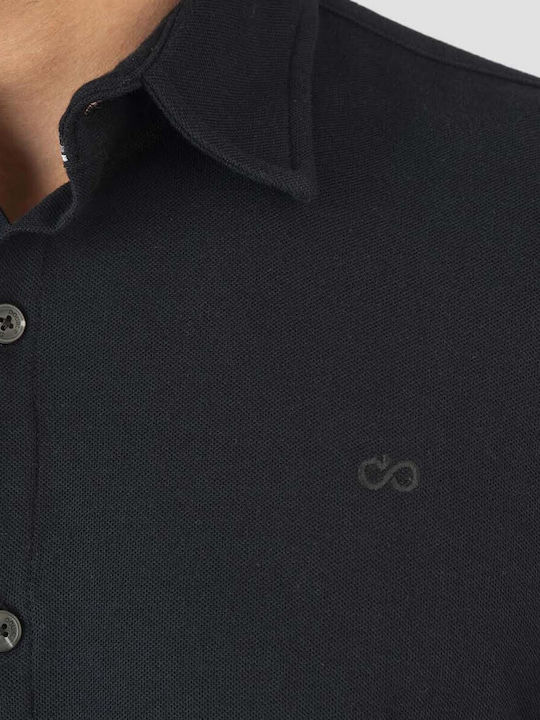 Long-sleeved Shirt Blue Black