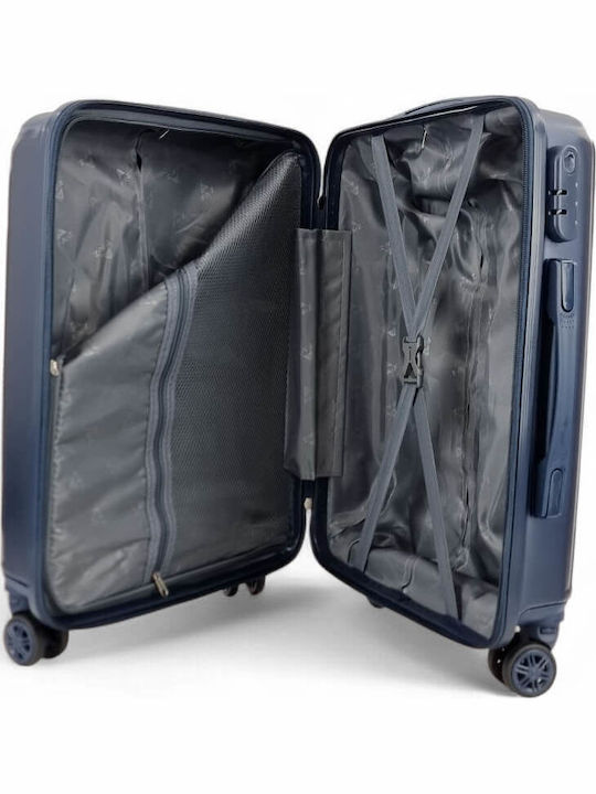 Твърд Кабинен Куфар Playfulbags Ps029-20 55x40x20cm – Идеален за Ryanair и нискобюджетни полети Син