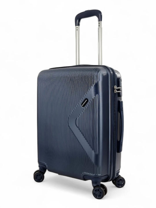 Твърд Кабинен Куфар Playfulbags Ps029-20 55x40x20cm – Идеален за Ryanair и нискобюджетни полети Син
