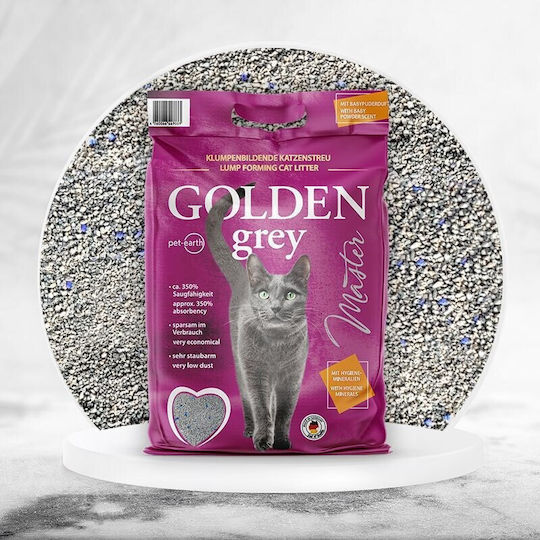 Golden Άμμος Γάτας Μπετονίτης με Άρωμα Baby Powder 7kg