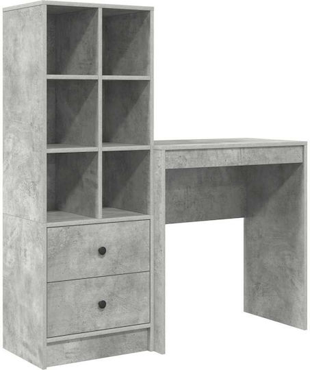 Schreibtisch Holz Concrete Grey 70x40x76cm