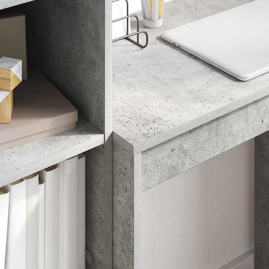 Schreibtisch Holz Concrete Grey 70x40x76cm