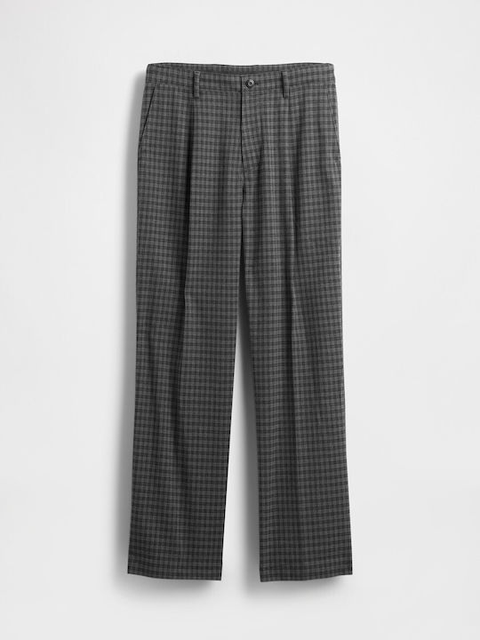 Pantaloni Grey Plaid