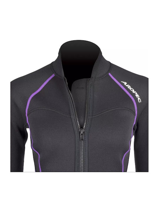 Aropec Aropec Neoprenanzug mit Reißverschluss Schwarz 1.5mm