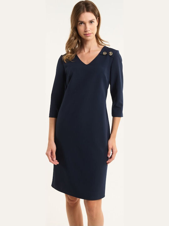 Rochie Mini De Seară Albastră