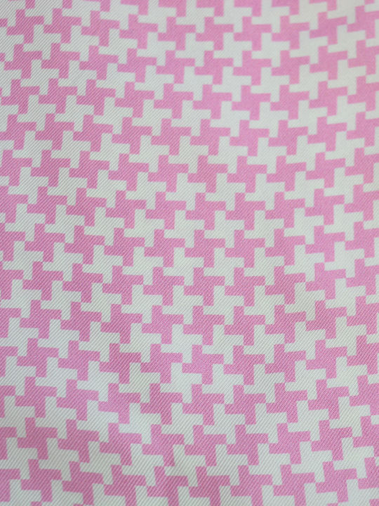 E-Ties Men's Tie Silk Printed in Pink Color