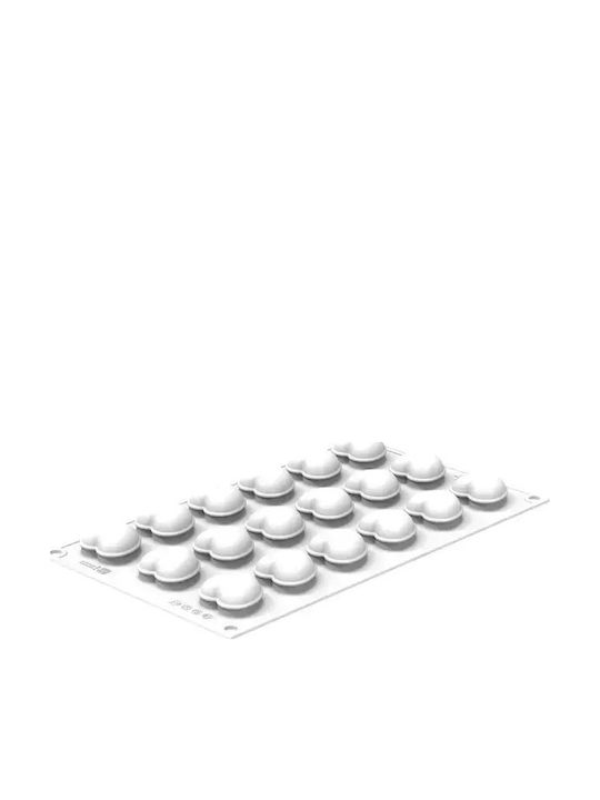 Silikomart Cuore Backform Silikon 3.4x3.3x2cm 1cm