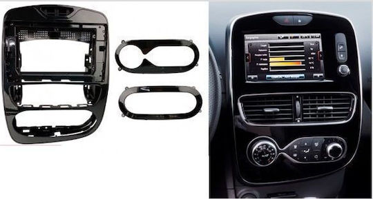 CARAV Industries Inc. DIN Fascia Panels 2 Din for Renault Clio 2012 2019