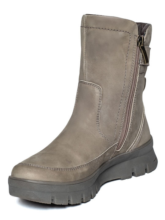 Stiefeletten Damen Braun