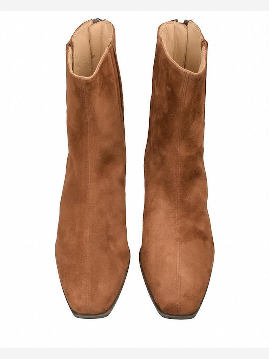 Stiefeletten Damen Braun