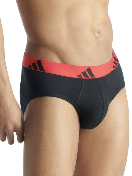 Active Flex Herren Slips Black 3Packung
