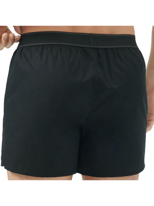 Men's Boxers Black with Patterns 2Pack