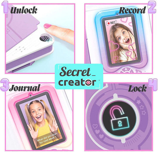 AS Secret Creator Video Diary Ηλεκτρονικό Ημερολόγιο Educational Game Knowledge for 7+ years Years Old