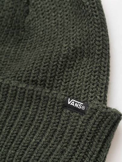 Core Basic Cuff Beanie Unisex Căciulă cu Tricotaj Rib în culoarea Verde