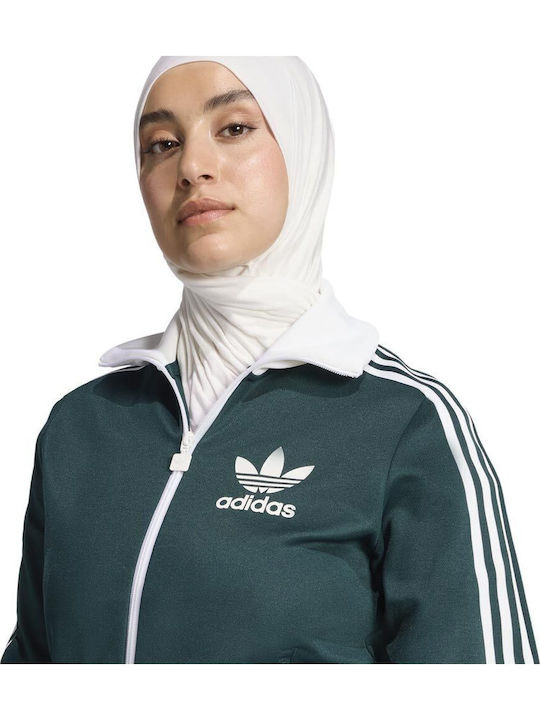 Track Top Γυναικεία Ζακέτα Φούτερ Aurivy/white