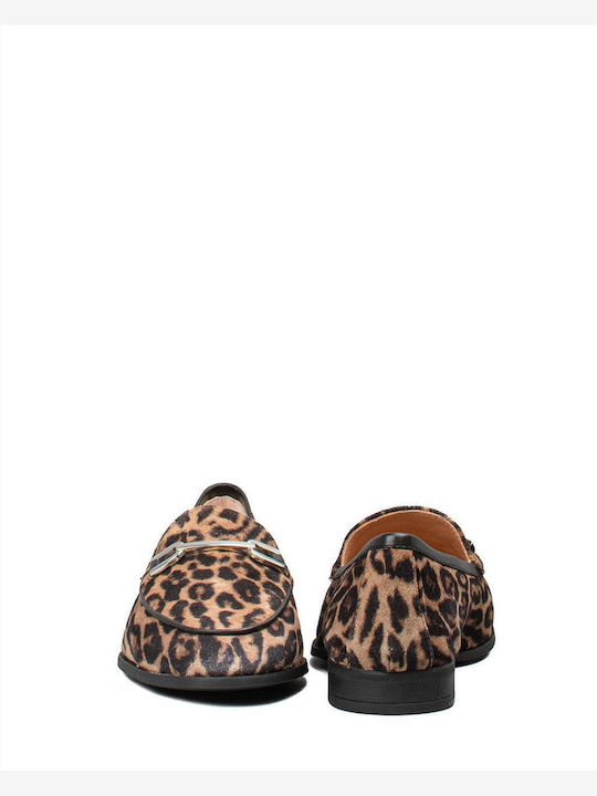 Γυναικεία Loafers σε Καφέ Χρώμα