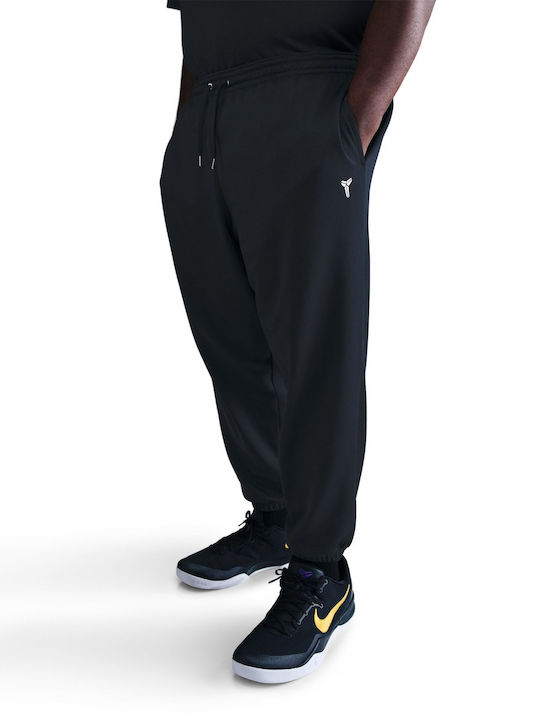 Herren-Sweatpants Glänzende Fußball-Jogginghose mit Gummizug Schwarz