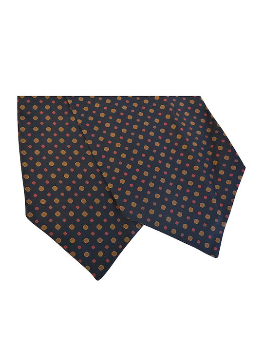 E-Ties Men's Tie Silk Printed in Brown Color