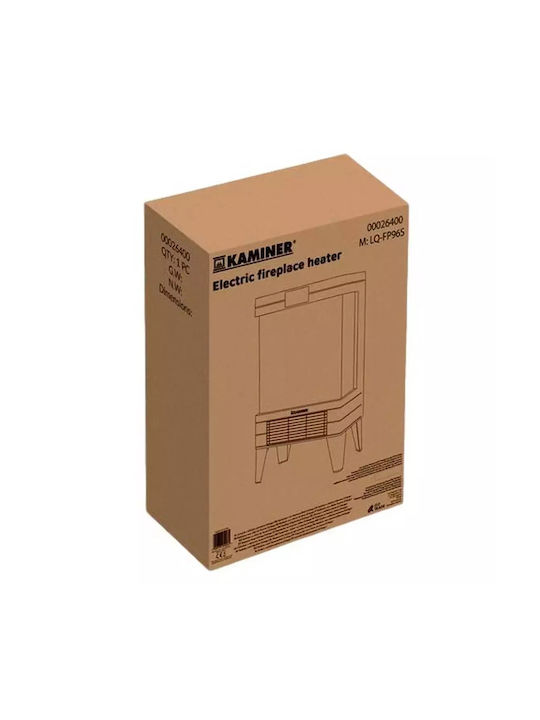 Kaminer Επιδαπέδιο Ηλεκτρικό Τζάκι 2000W 52.5x32cm