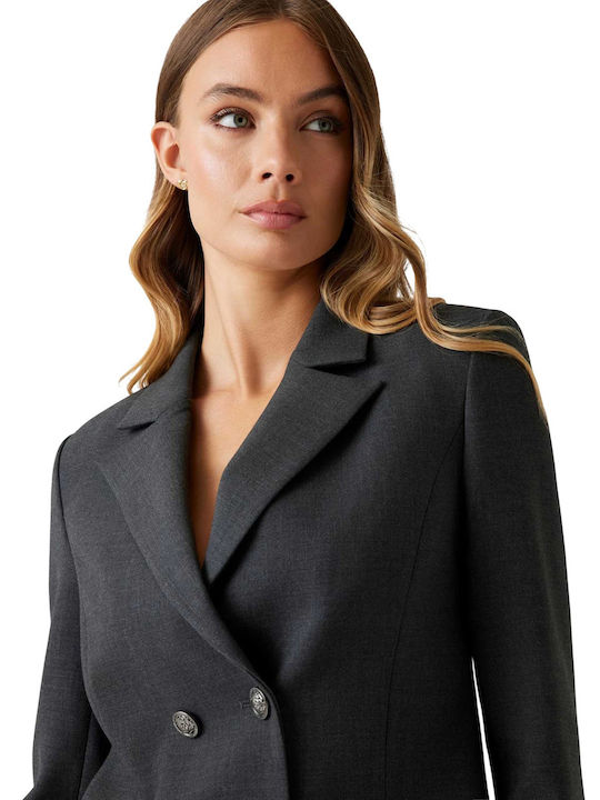 Guess Short Women's Blazer Grey