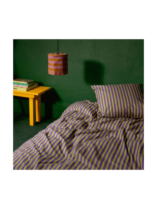 Nobodinoz Decorative Pillow Case Sheldon Blue 60x60cm.
