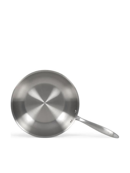 Livoo Wok aus Edelstahl 28cm