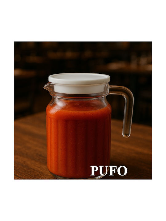 Cană de Servire Sticlă 500ml 1buc