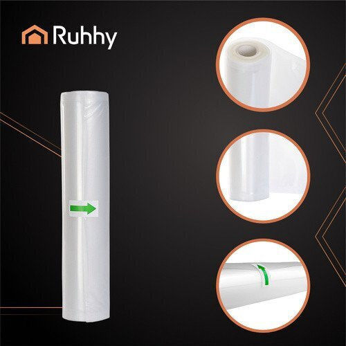 Ruhhy Λείες Σακούλες για Συσκευές Vacuum 6000x280mm 1 Ρολό