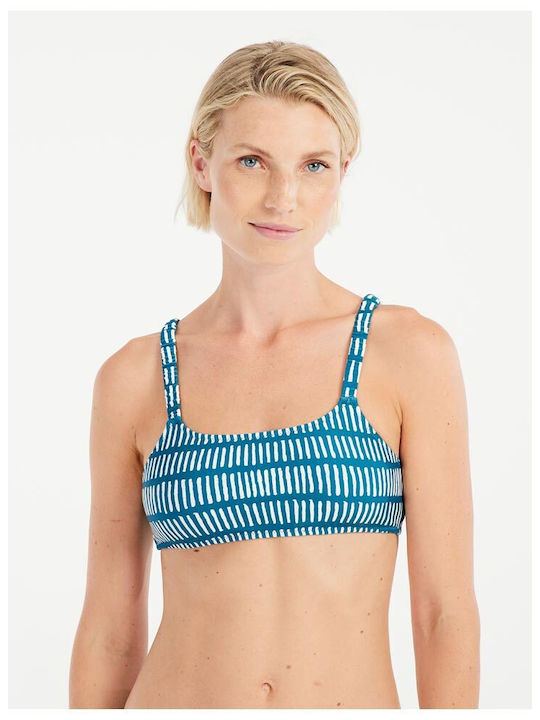Bikini Set Sports Bra & Brazil Turquoise
