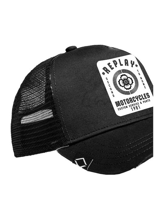 Replay Καπελον Ανδρικο Am4329.000.a0406a-098 098/black
