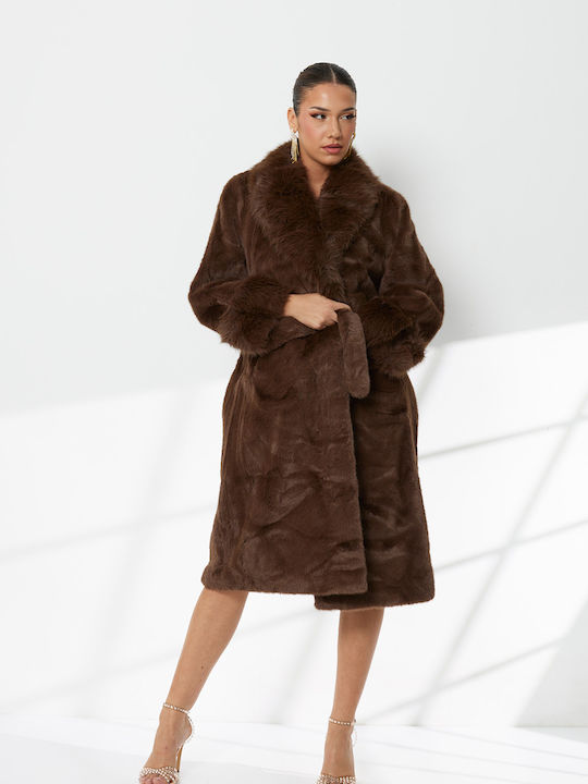 Women's Short Fur Brown