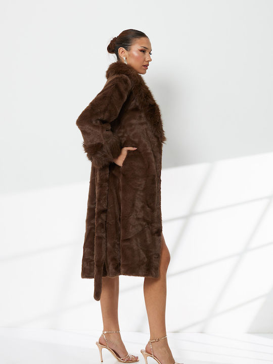 Women's Short Fur Brown
