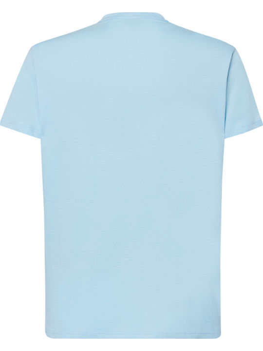 Jhk T-shirt Ανδρικό Διαφημιστικό T-shirt Κοντομάνικο σε Γαλάζιο Χρώμα Jhk T-shirt Ανδρικό Διαφημιστικό T-shirt Κοντομάνικο σε Γαλάζιο Χρώμα