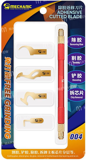 Mechanic 004 Ic Chip Glue Remover Scraper Set Blade
