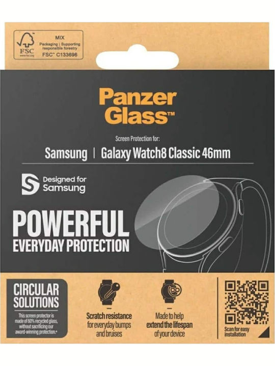 Panzerglass Screen Protector Tempered Glass Samsung Galaxy Watch8 Classic 46mm