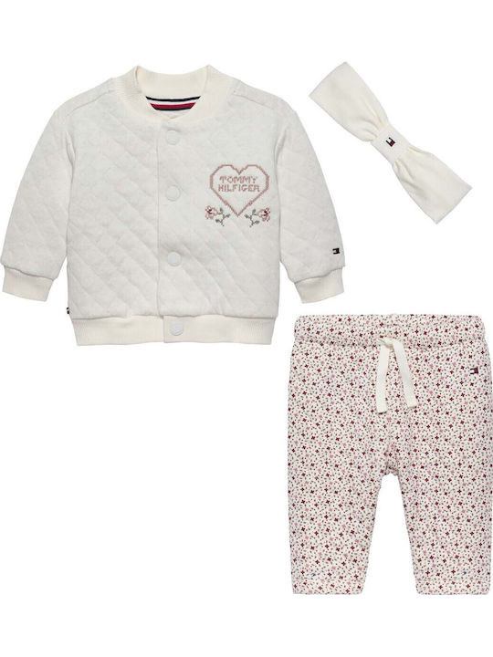 Kids' Set with Pants Winter 2pcs Ivory