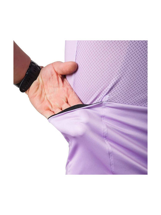 Demaraz Short Sleeves Cycling Jersey Purple