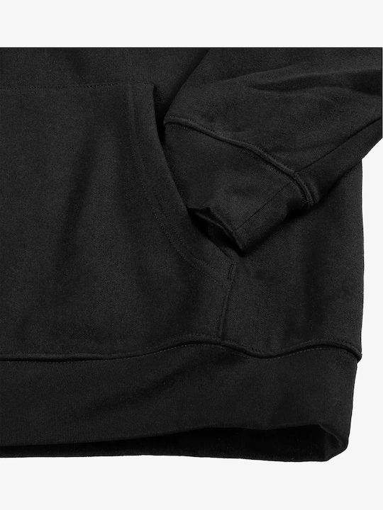 Sweatshirt with Hood Black