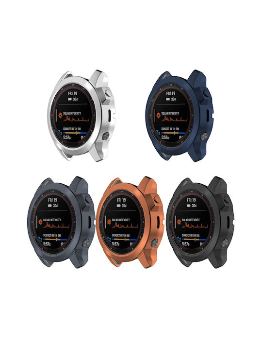 Protective Case for Garmin Epix Pro 47mm Plated TPU Gray