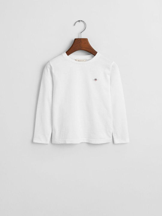 Kids' Shirt Long Sleeve White