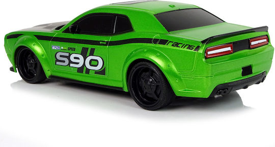 Lean Toys Remote Controlled Car Green
