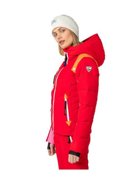 Rossignol Women's Ski & Snowboard Jacket Red RLNWJ30-300