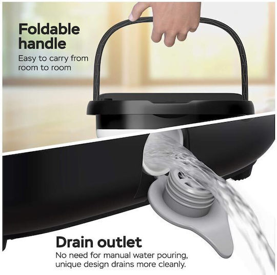 Turbotronic Foldable Foot Bath