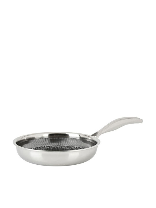 Sitram Tigaie din Oțel Inoxidabil cu Strat Antiaderent 24cm