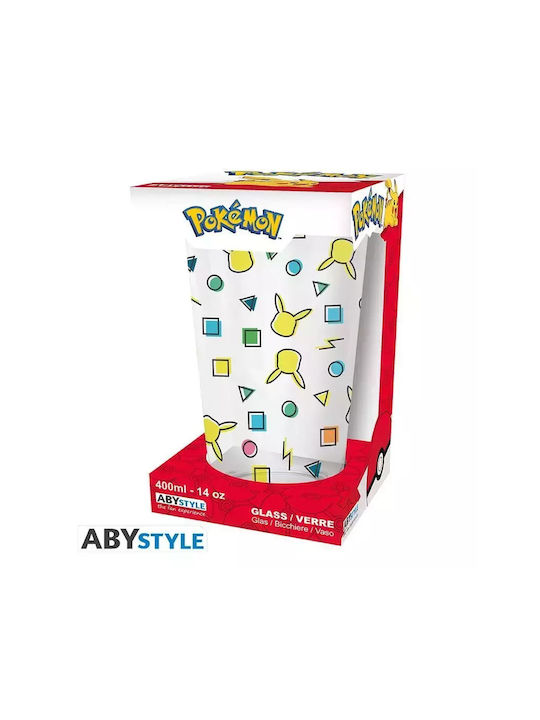 Pokemon - Pikachu Pattern Ποτήρι (400ml)
