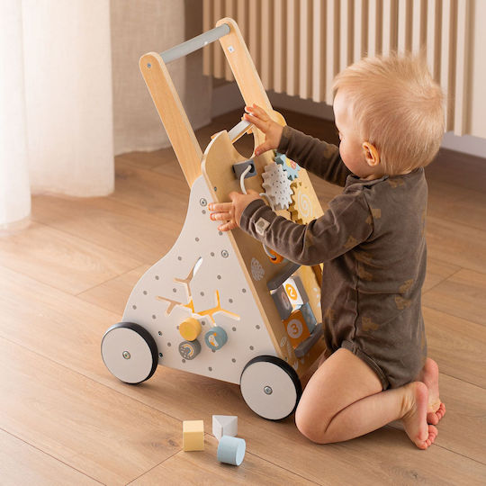 Holzlernläufer 8-in-1 Baby-Schiebespielbrett