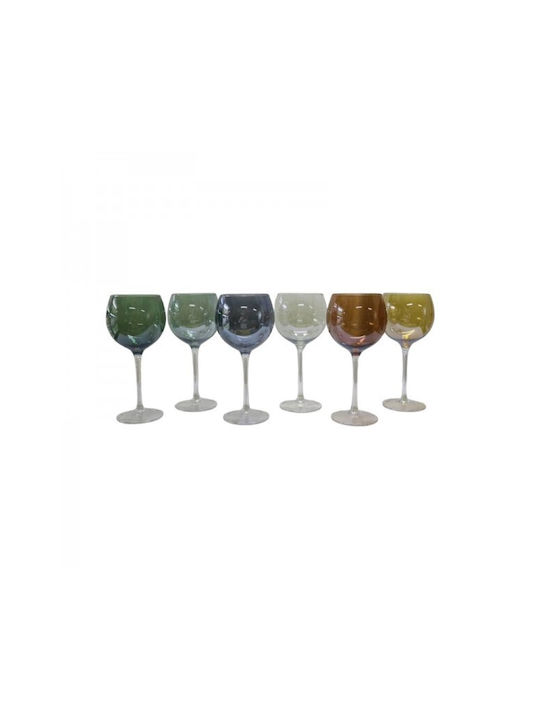 Set of Glasses for White Wine made of Glass Stemmed 420ml 6pcs